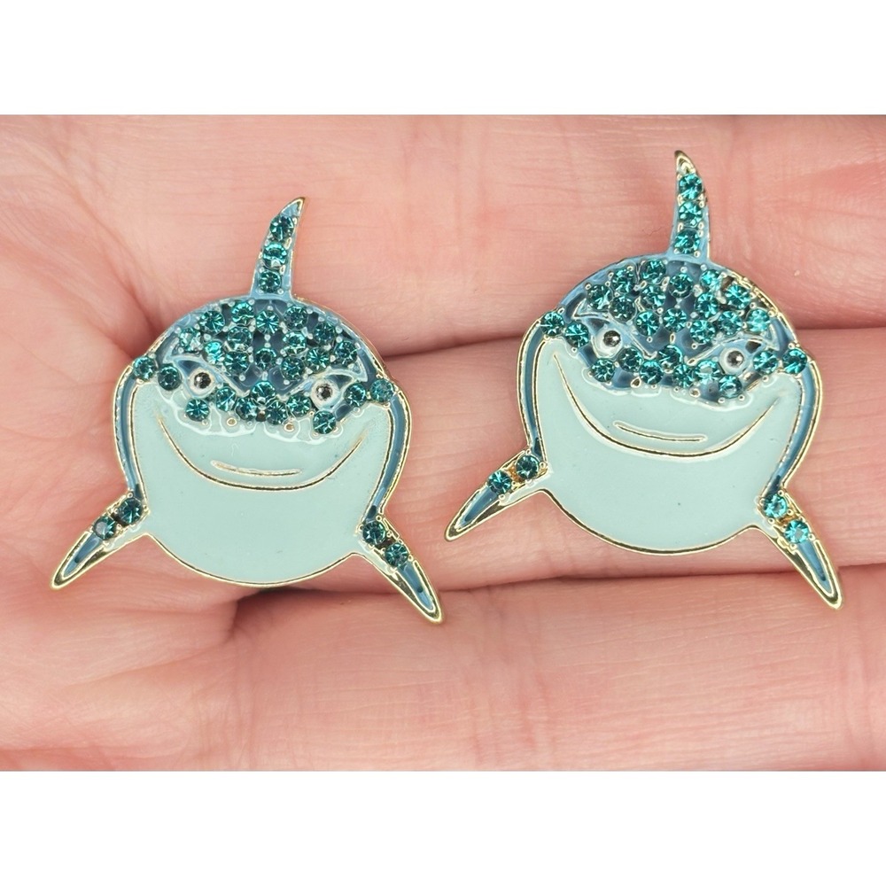 Disney Pixar Baublebar Finding Nemo Bruce Fish Earrings